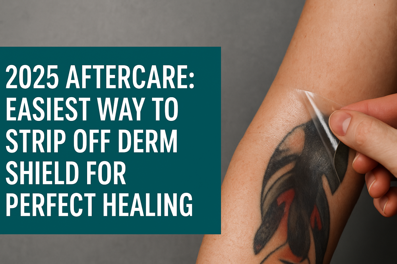 2025 Aftercare: Easiest Way to Peel Off Derm Shield for Awesome Healin ...