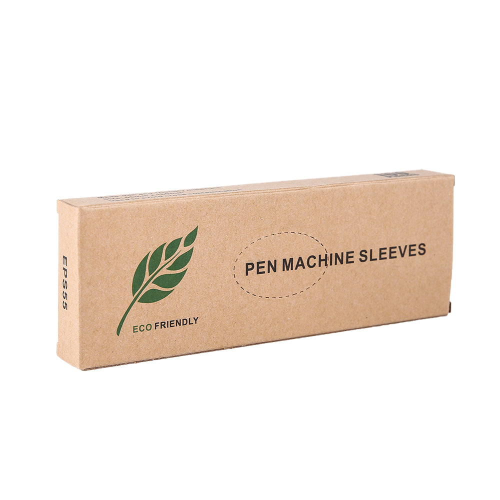 Eco-Friendly Pen Machine Sleeves - BOX OF 100PCS